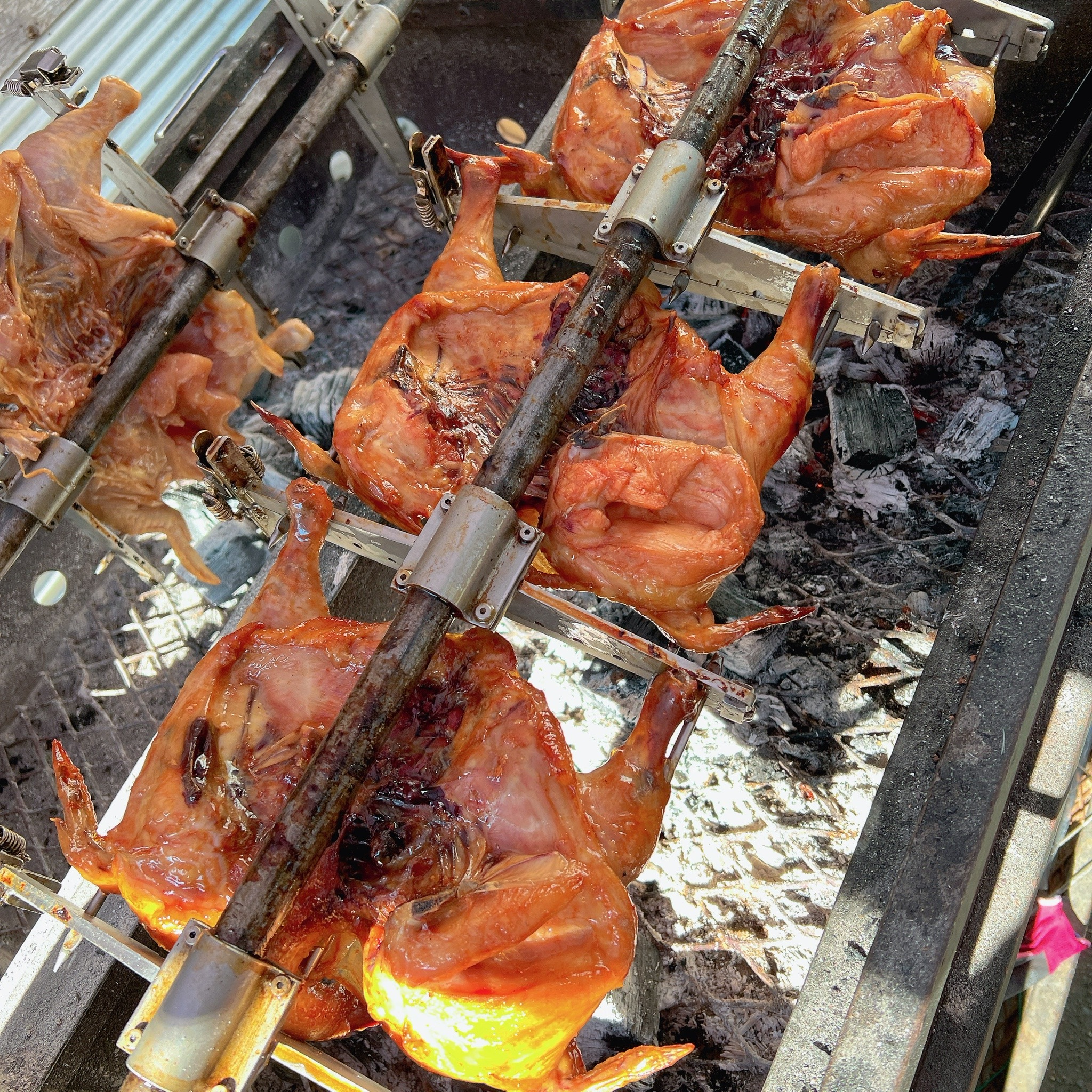 ケイオハナズ特製フリチキン焼きます！！